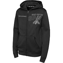 NBA San Antonio Spurs Black Full Zip Hoodie