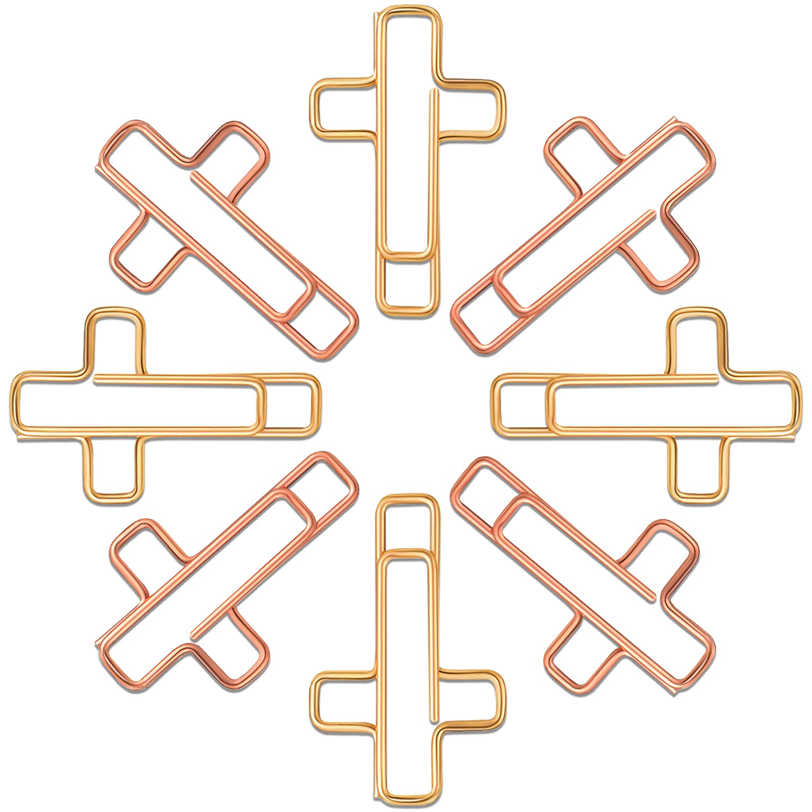 Paperfuel Metalen papierklemmen - set van 4 | Be Creative Shop