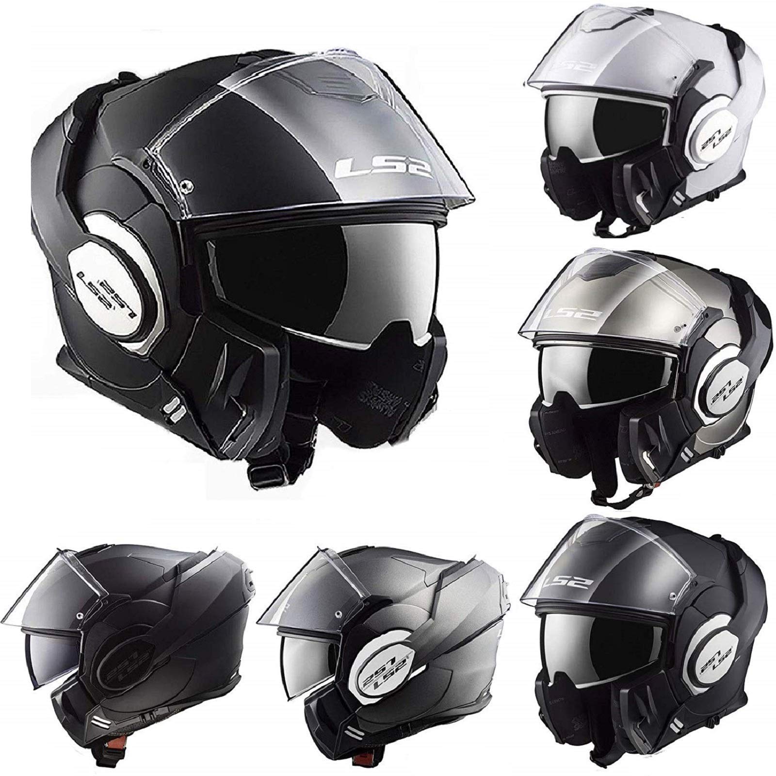 Motorbike Helmet Ls2 Ff399 Valiant Modular Helmet Ls2 Ff399