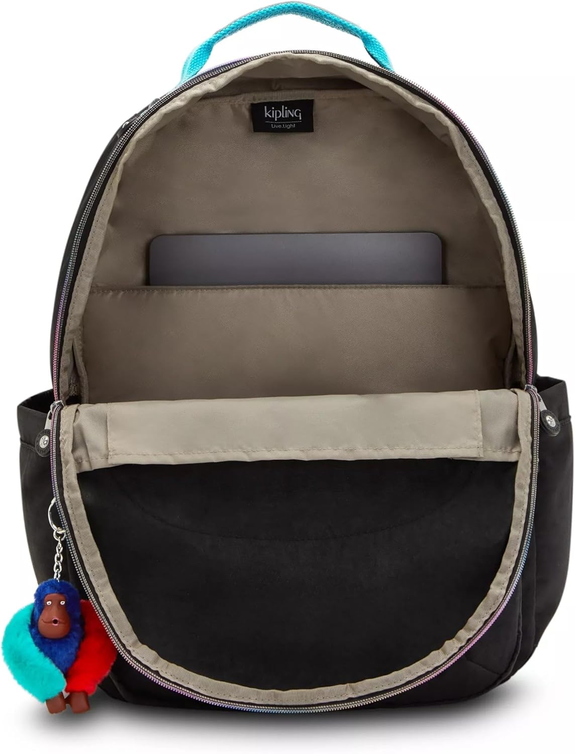 Kipling Seoul Large Printed 15" Laptop Backpack - Image 3