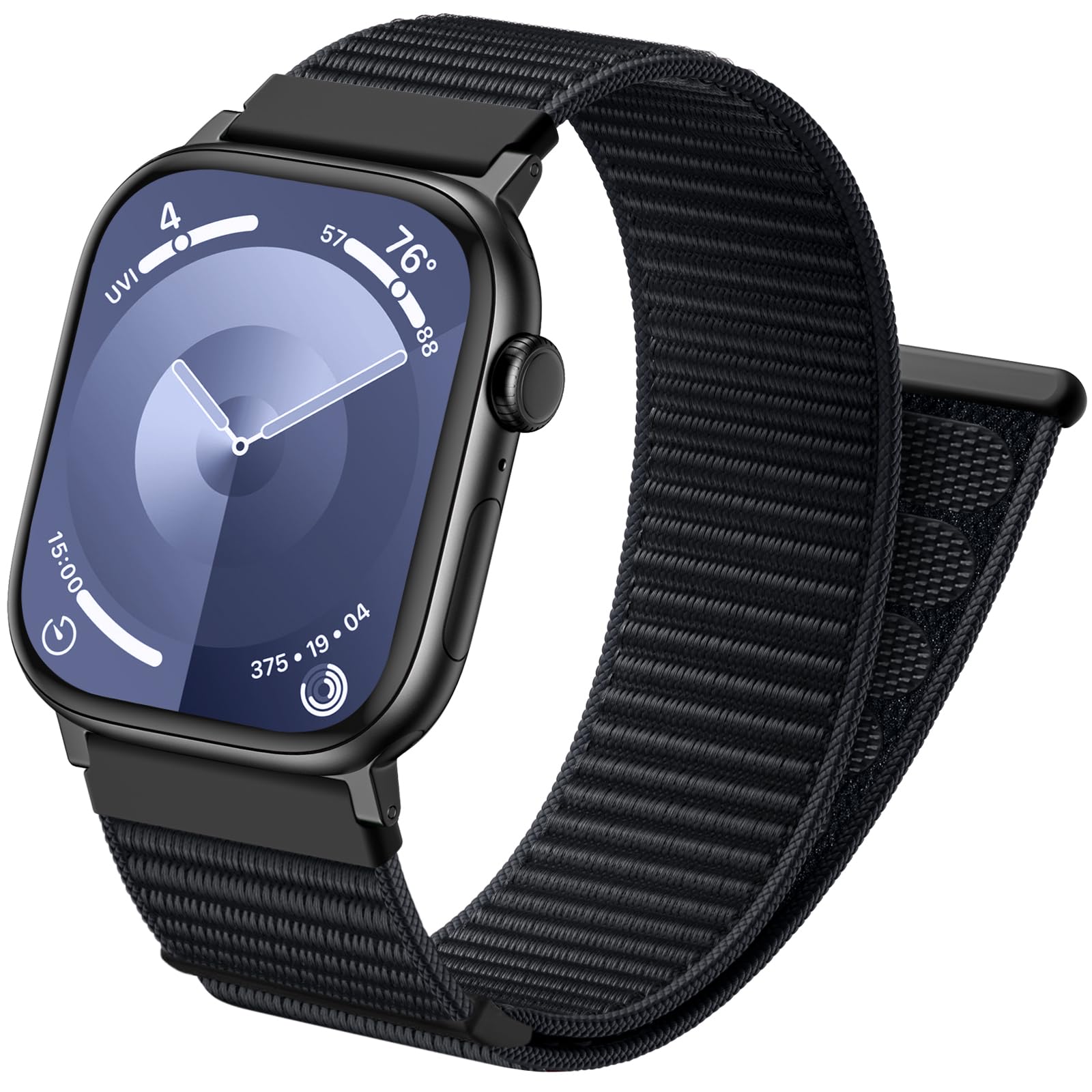 Netolo Sport Loop Band Kompatibel mit Apple Watch Armband 44mm 45mm 46mm 49mm 42mm Herren Damen - Nylon Armbänder für iWatch Series 11 10 9 8 7 6 5 4 3 2 1 SE Ultra 2 Ultra