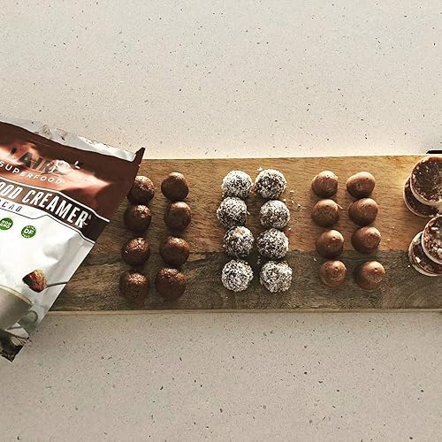 Vista 114 de Laird Superfood Creamer - Crema en polvo con sabor a chocolate y menta para el café, bolsa de 8 onzas