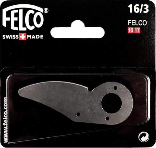 Felco Cuchilla de repuesto para podadora manual (163) para la podadora manual Felco F16 y F17, hoja de corte de repuesto para tijeras de podar de