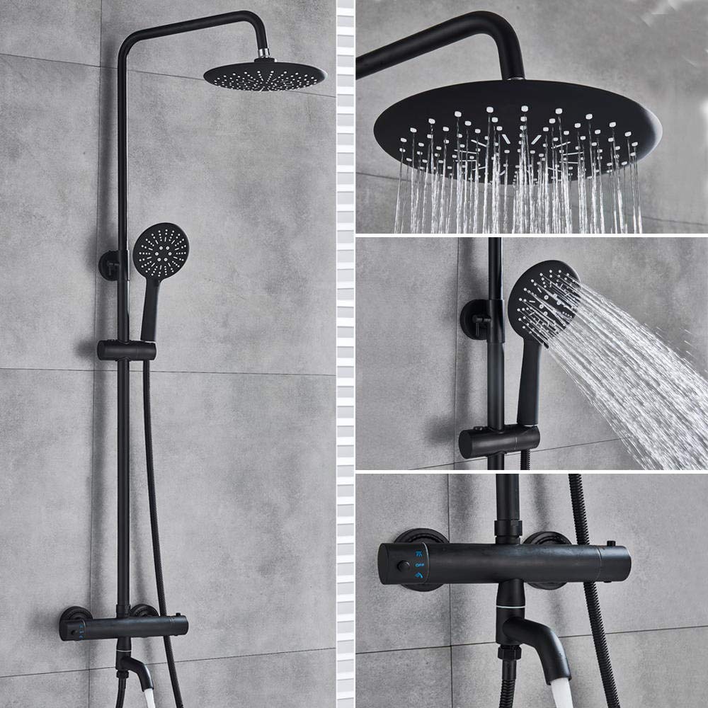 Ensemble de douche de pluie pour créer un espace bien-être et spa chez soi