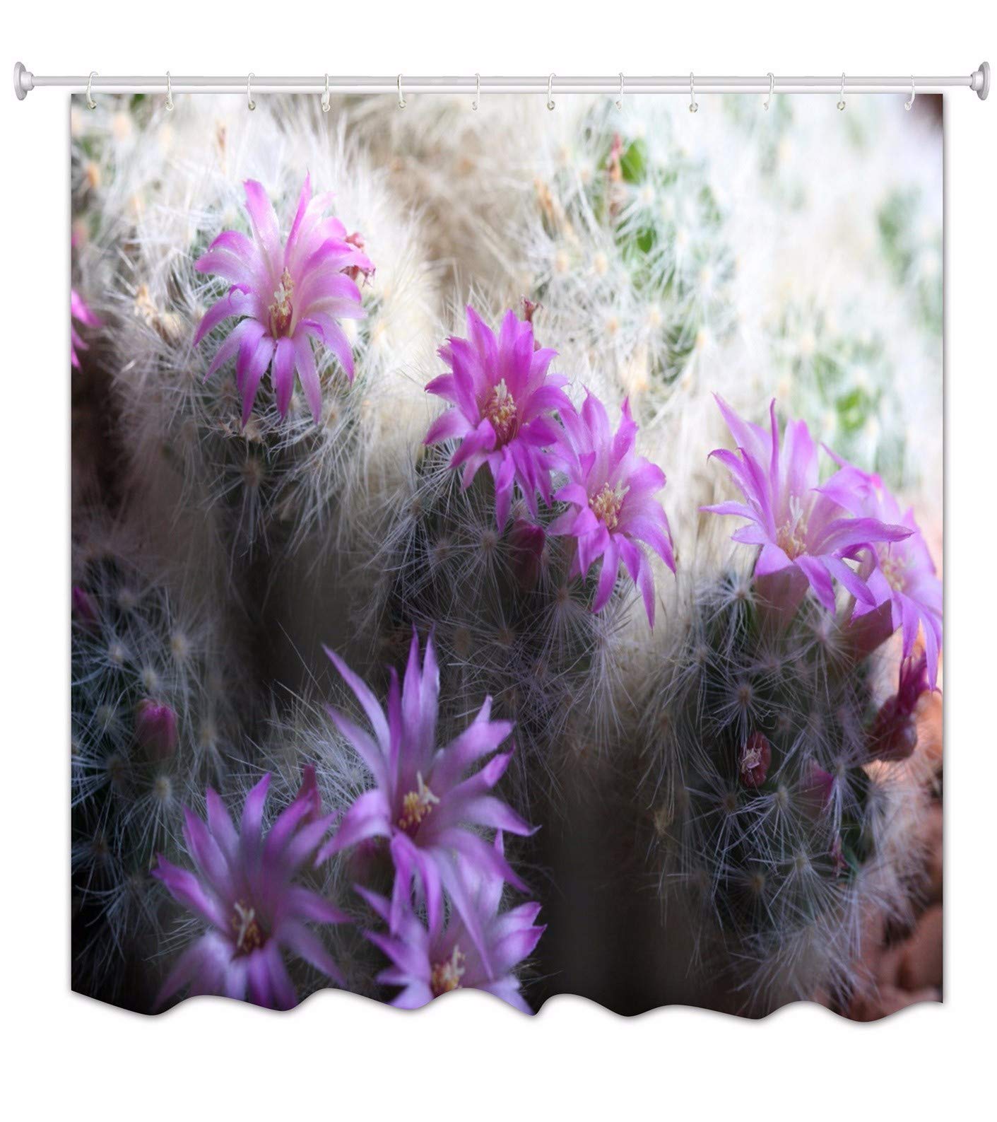 A.Monamour Wste Kaktus Spikes Blume Grn Pflanze Natur Landschaft Themed  Wasserdicht Mehltau Resistent Stoff Polyester Duschvorhang Fr Bad Dekore  180X180 cm / 72X72 Zoll : Amazon.de: Kche, Haushalt & Wohnen