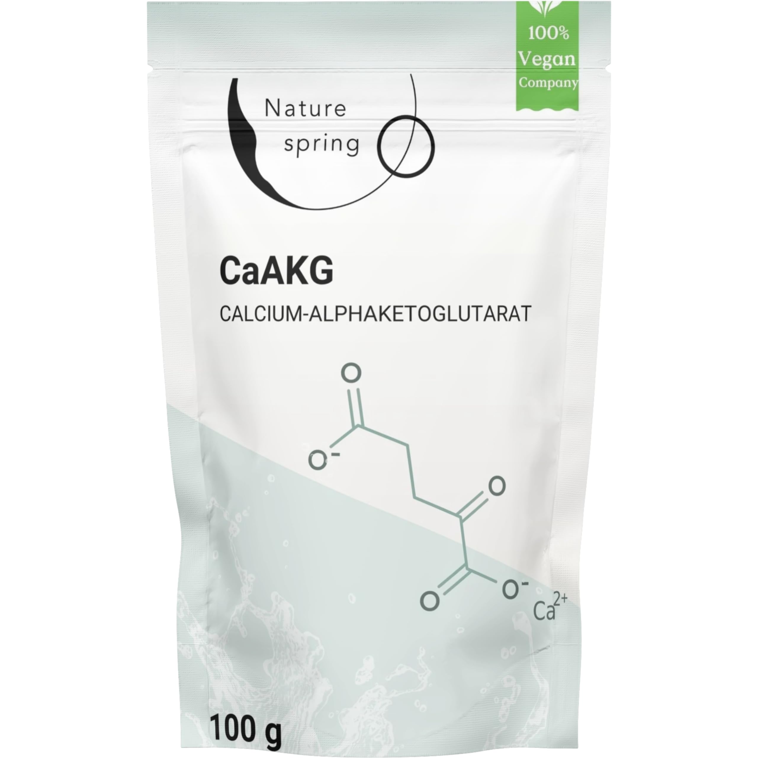 CaAKG | Calcium-Alphaketoglutarat | 100g +3,3 Monate | hochdosiert | 1000 mg | CaAKG in bester Qualität ohne Zusatzstoffe | Laborgeprüft in Deutschland