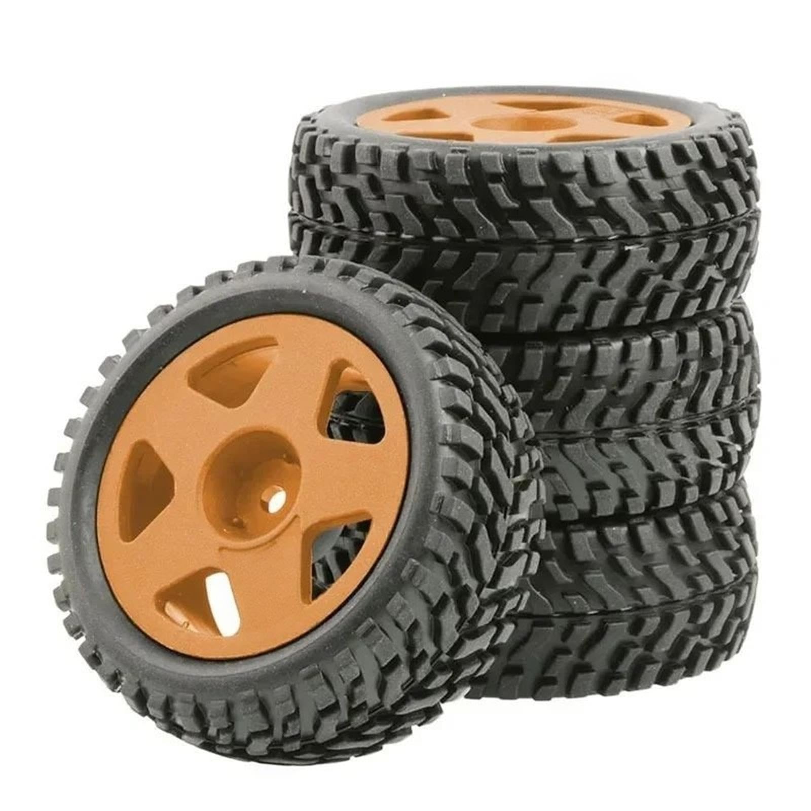 Neumáticos Goma 75mm 4Uds para Wltoys 144001 124018 124019 1/10 1/14 1/16