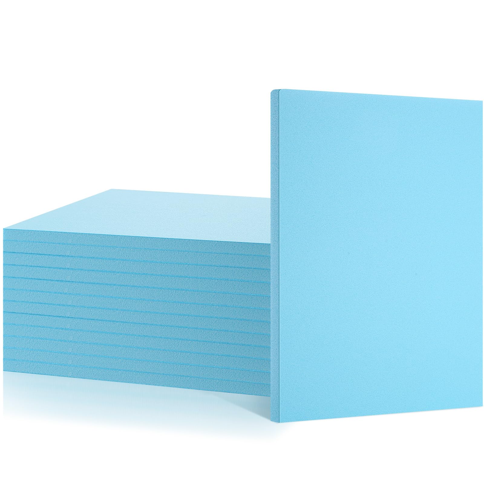 Frienda 12 Pcs Xps Foam Board Craft Foam Sheet,12" X 12" X 1/2",Blue