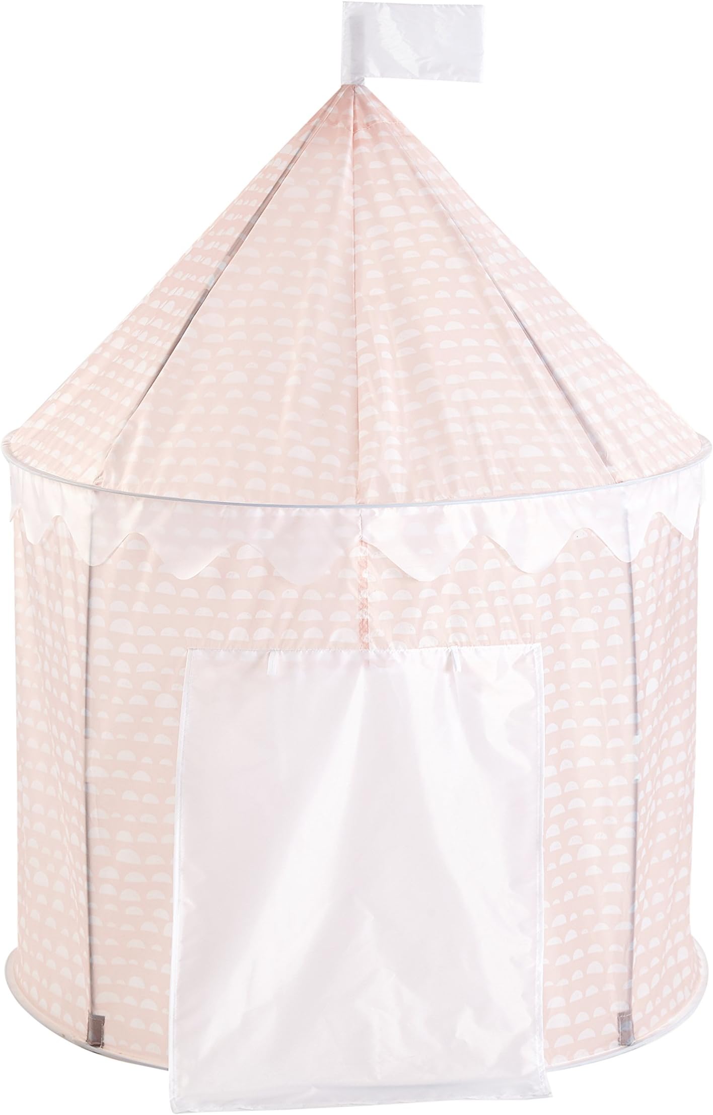 American Kids 784857773392 Half Moon Circular Play Tent, Blush