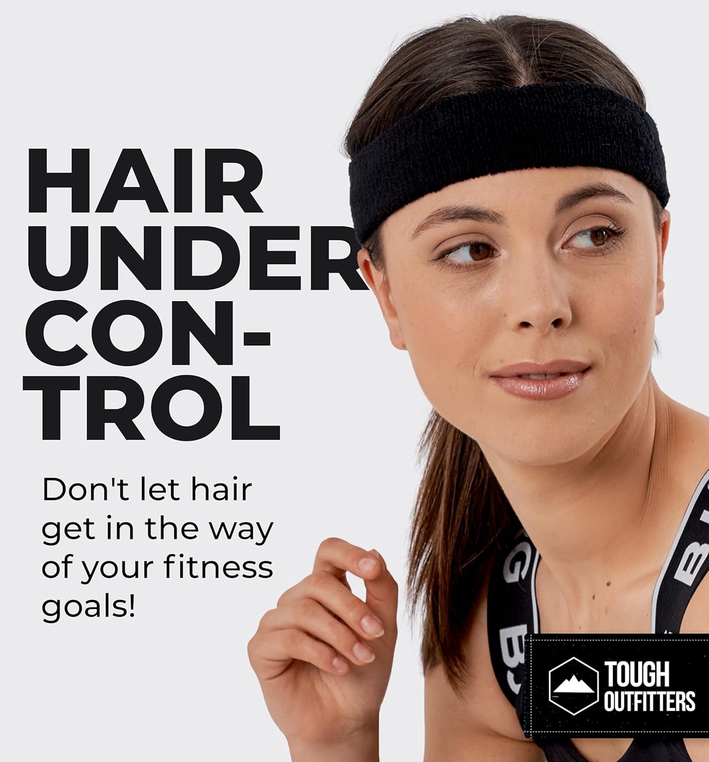 Sweat Headbands - Sweatbands for Men & Women - Terry Cloth Head Sweat Bands for Tennis, Basketball, Football, Exercise, Working Out, Gymnastics, Running, Sports - Athletic Stretchy & Soft Cotton : Sports & Outdoors