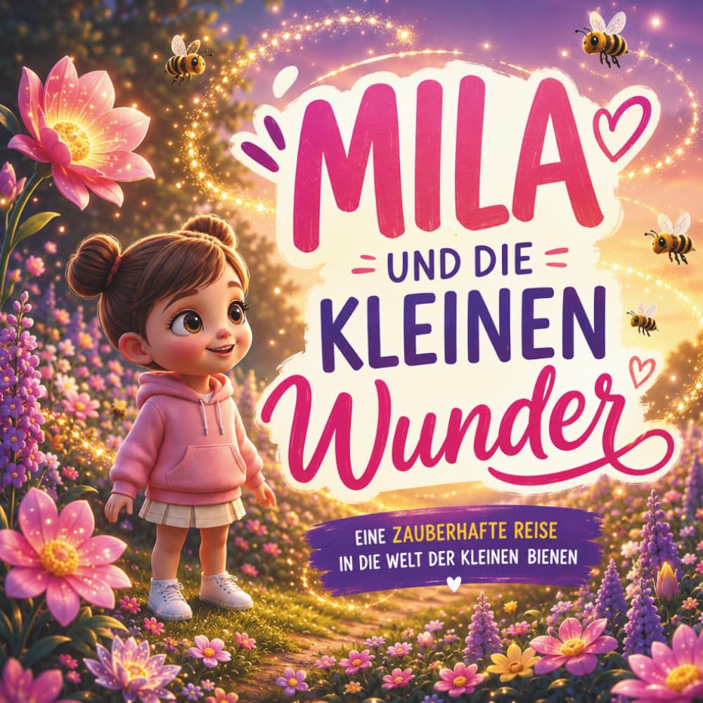 Mila und die kleinen Wunder: Ein magisches Kinderbuch über Bienen, Blumen und die Wunder der Natur – für Kinder ab 4 Jahren