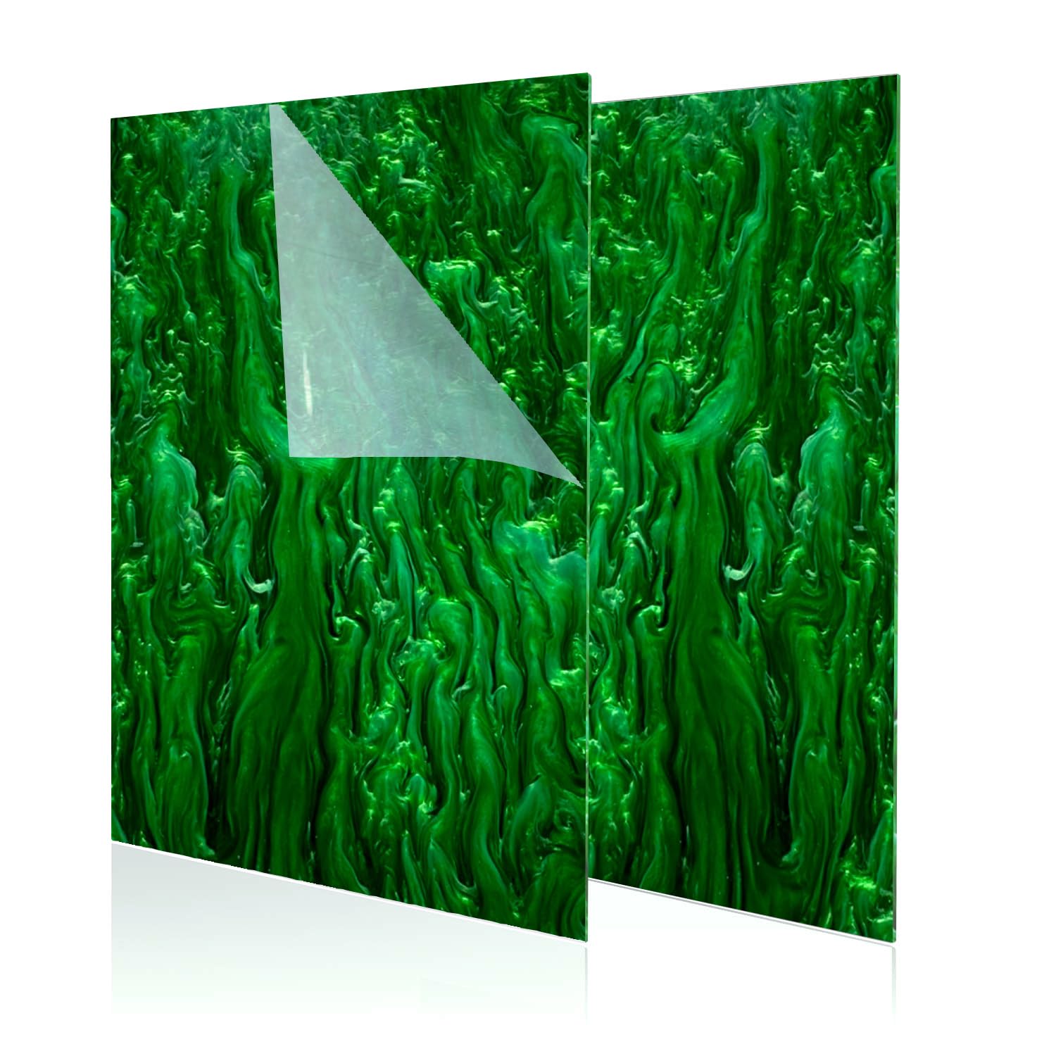 Pearl Cast Acrylic Sheets PMMA Material for CO2 Laser Cutting and Engraving Patterned Plastic Sheets 1/8 Inch Thick for DIY Crafts, Home Decor, Art Design (6, Assorted, 12x8 Inch)