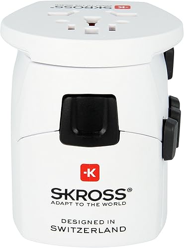 Miniatura 2 de Skross Pro+ Swiss Design Adaptador para viajes, con 3 polos., Blanco, 1.103110, 693watts