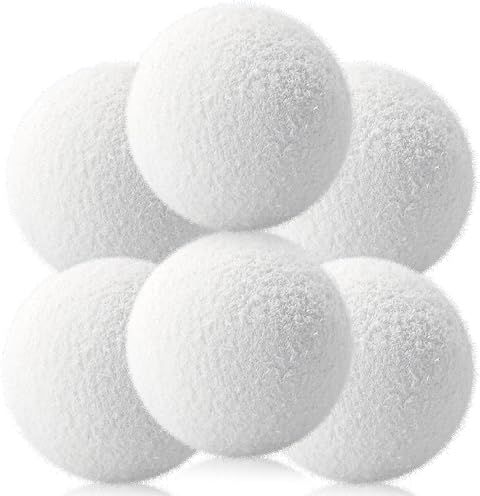 Palline Filtranti per Piscina, 7,5 cm Assorbitore di Schiuma per Vasca Idromassaggio, Spugne Assorbenti d'olio per Piscina, Palline Filtranti Riutilizzabili per Piscinas, Spa, Vasche da Bagno (6PCS)
