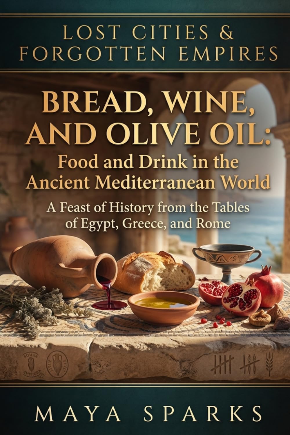 Bread, Wine, and Olive Oil: Food and Drink in the Ancient Mediterranean World: A Feast of History from the Tables of Egypt, Greece, and Rome (Lost Cities & Forgotten Empires)