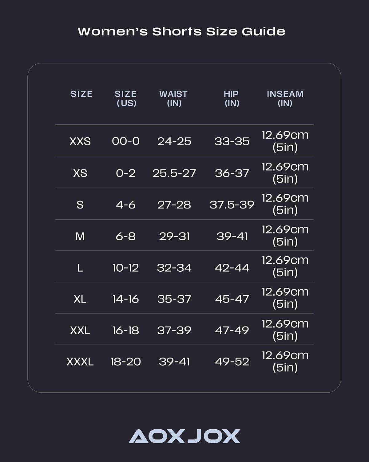 Aoxjox Seamless Workout Biker Shorts for Women High Waisted Exercise Athletic Gym Booty Running Yoga Short 5"