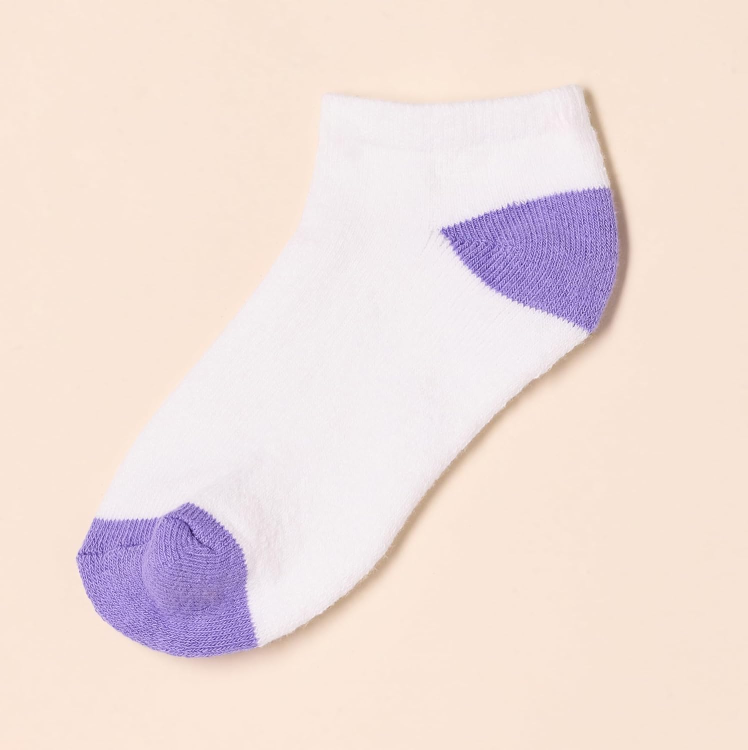 Amazon Essentials Unisex Kids and Toddlers' Cotton Low Cut Ankle Socks, 14 Pairs image 3