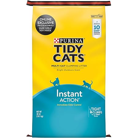 tidy cats instant action cat litter