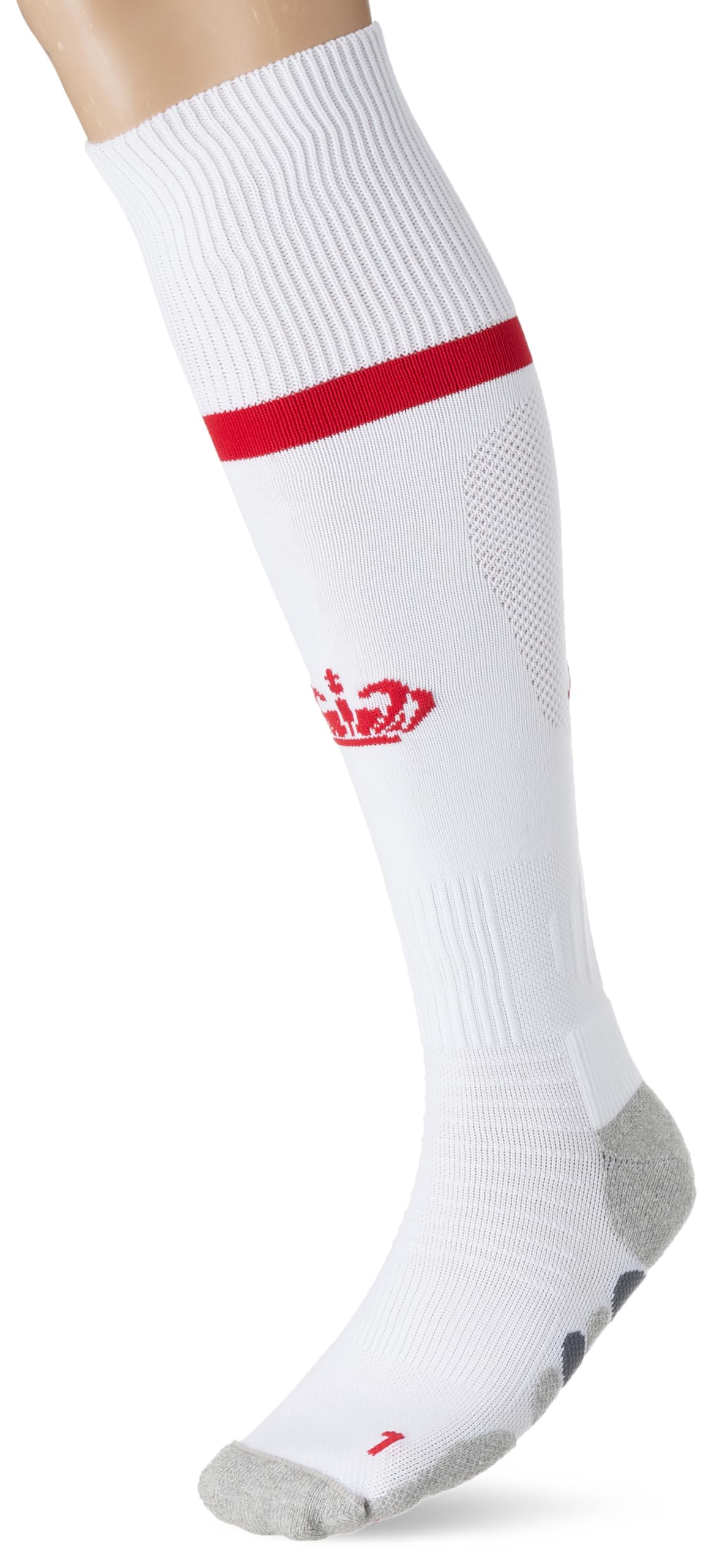 Kappa Spark PRO AS Monaco 23-24, Football Socks, White/Red, 39/42, Men