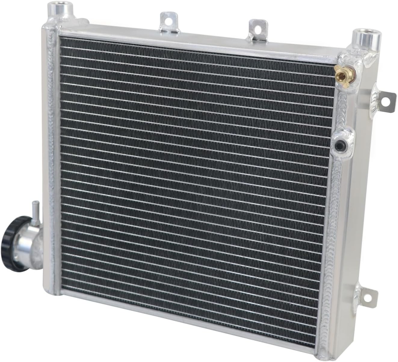 3 Row Water to Air Heat Exchanger Aluminum Cooler Cooling Radiator w/Cap for Mazda Ford Toyota Holden 1971-2012 1975