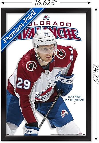 Miniatura 3 de Trends International NHL Colorado Avalanche - Póster de pared de la serie 23 de Nathan MacKinnon