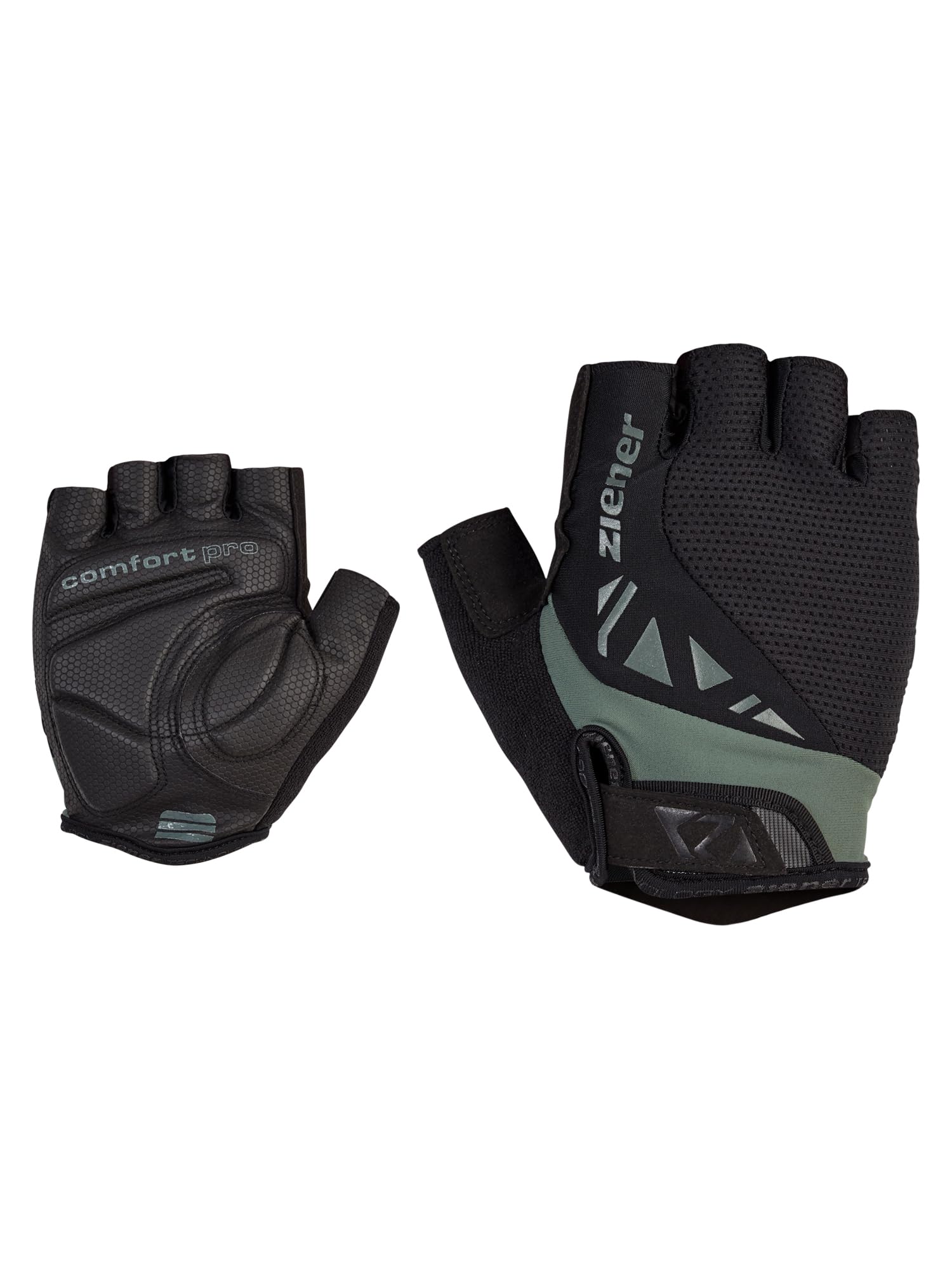 Ziener Herren Claass Fahrrad-/Mountainbike-/Radsport-Handschuhe | Kurzfinger-atmungsaktiv/dämpfend