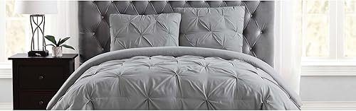 Miniatura 9 de Juego de edredón plisado para uso diario., Azul claro, King