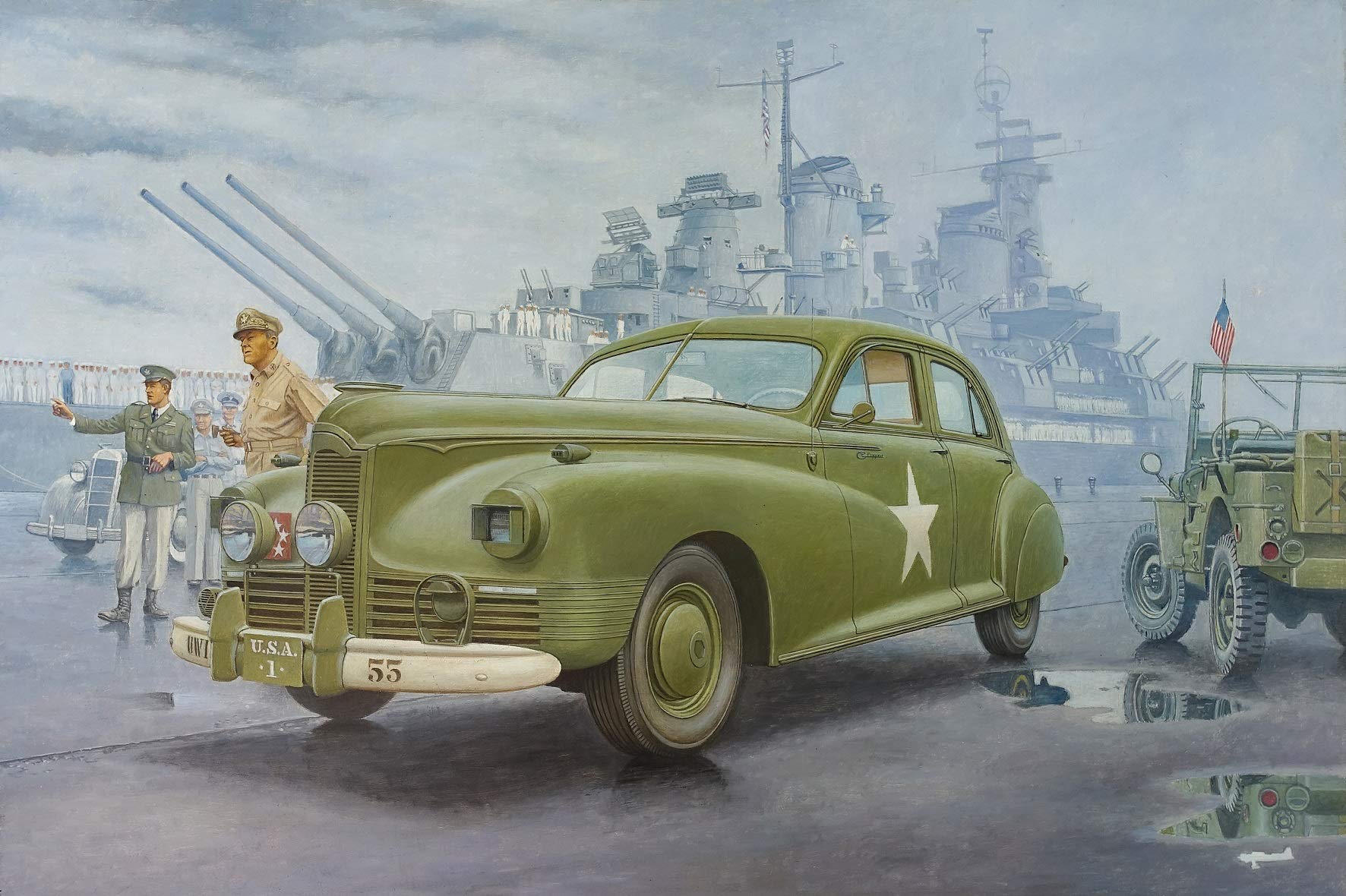 Amazon | ローデン 1/35 アメリカ軍 パッカード クリッパー 1941年型