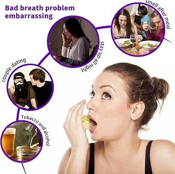 Fruit Oral Breath Spray,Pro-Biotic Oral Spray,Breath Freshener Spray,Oral Care Spray,Long-Lasting Mouth Freshener,Mouth Spray for Bad Breath,Breath Fresheners for Adults,Dry Mouth Spray,Mint