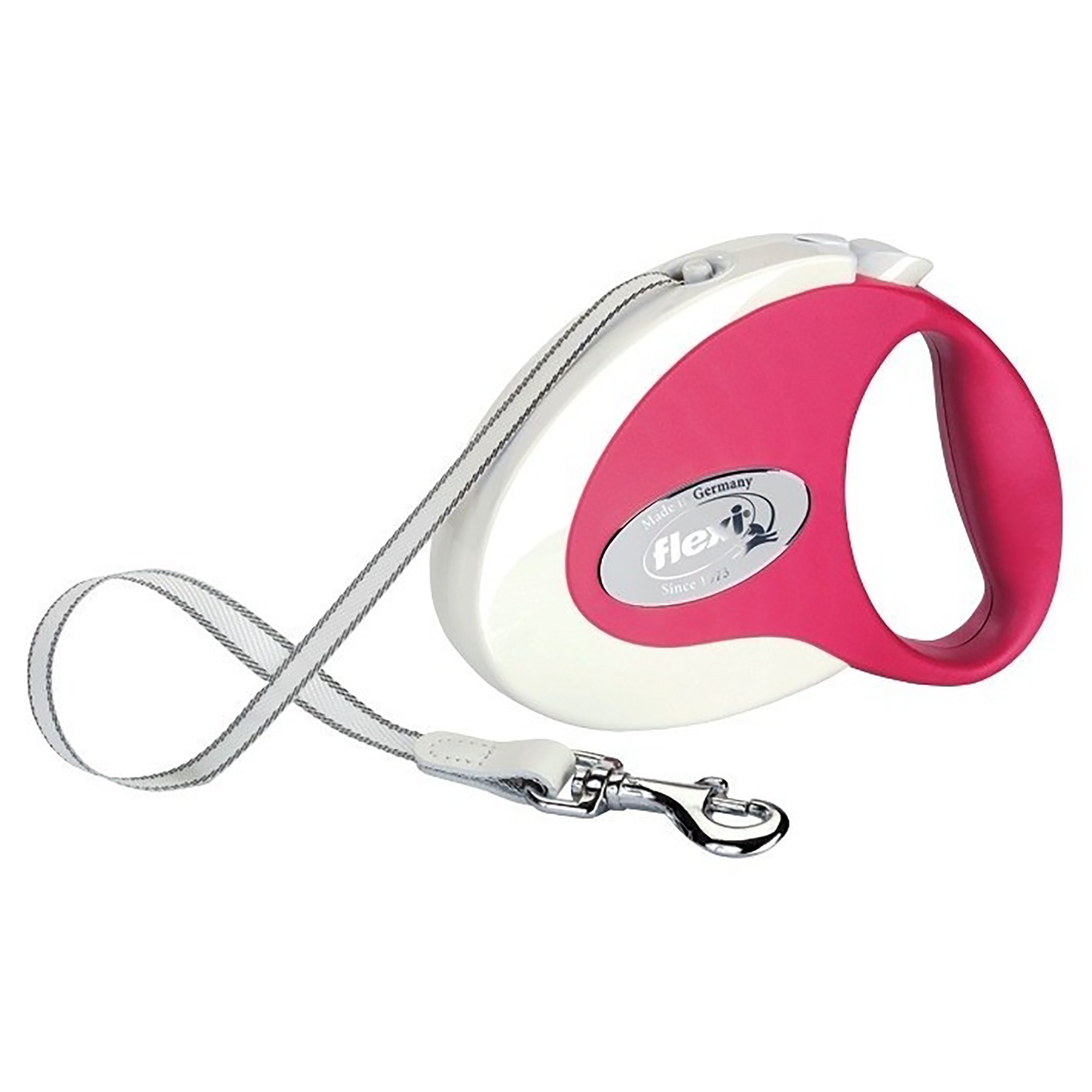 Flexi Roll-Leine Collection S - 3m Gurtleine Für Hunde Bis 12kg, Schwarz/Blau