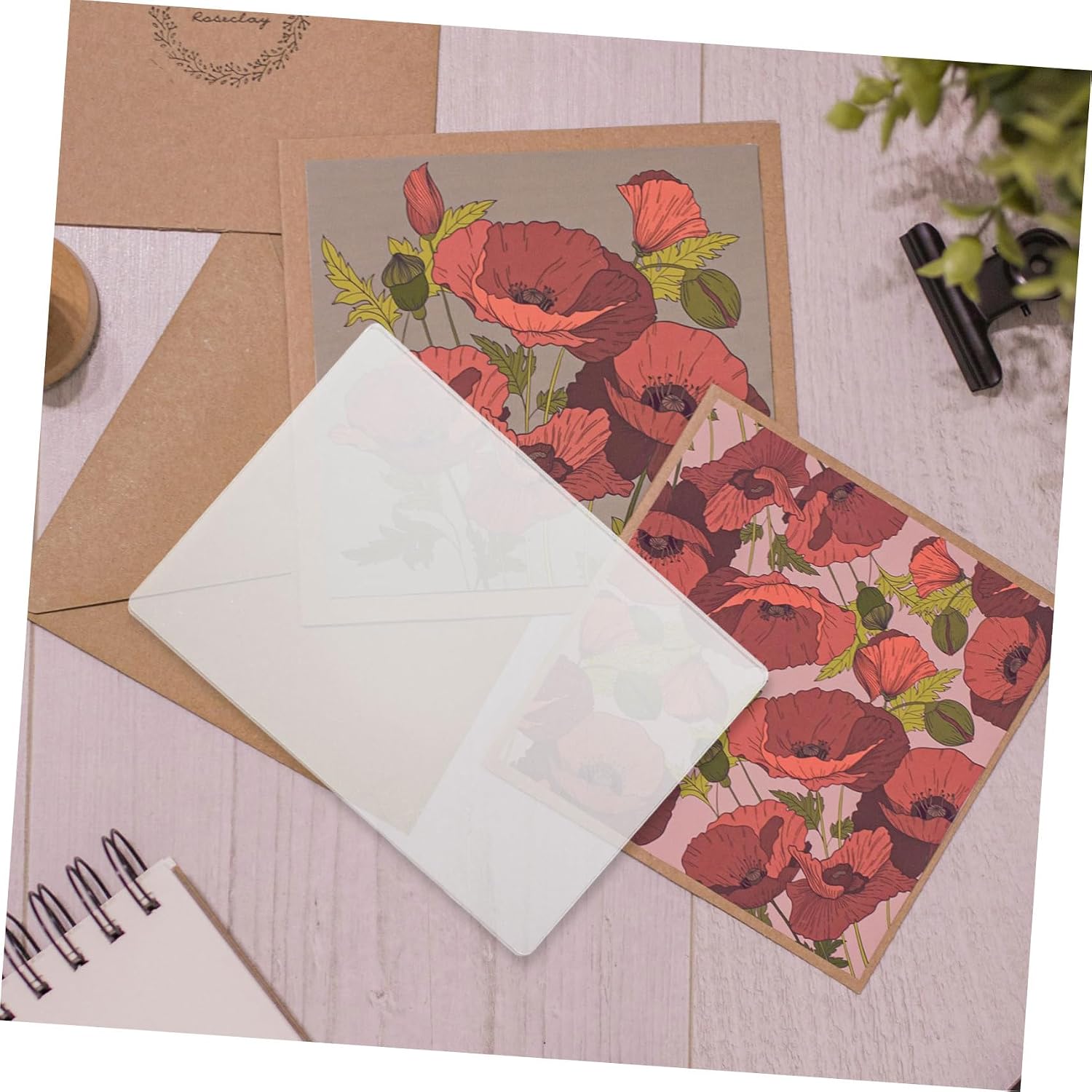 Uonlytech Scrapbooking Die Cutting Machine Embossing Pad Plate DIY Embossing Mat Cutting Mat for Craft