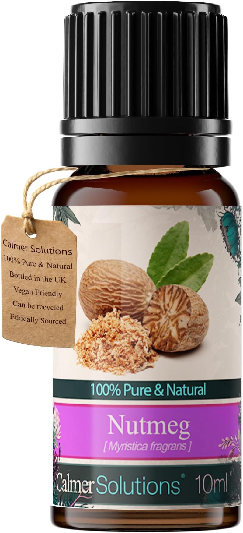 Nutmeg 100% Pure Essential Aromatherapy Oil 10ml