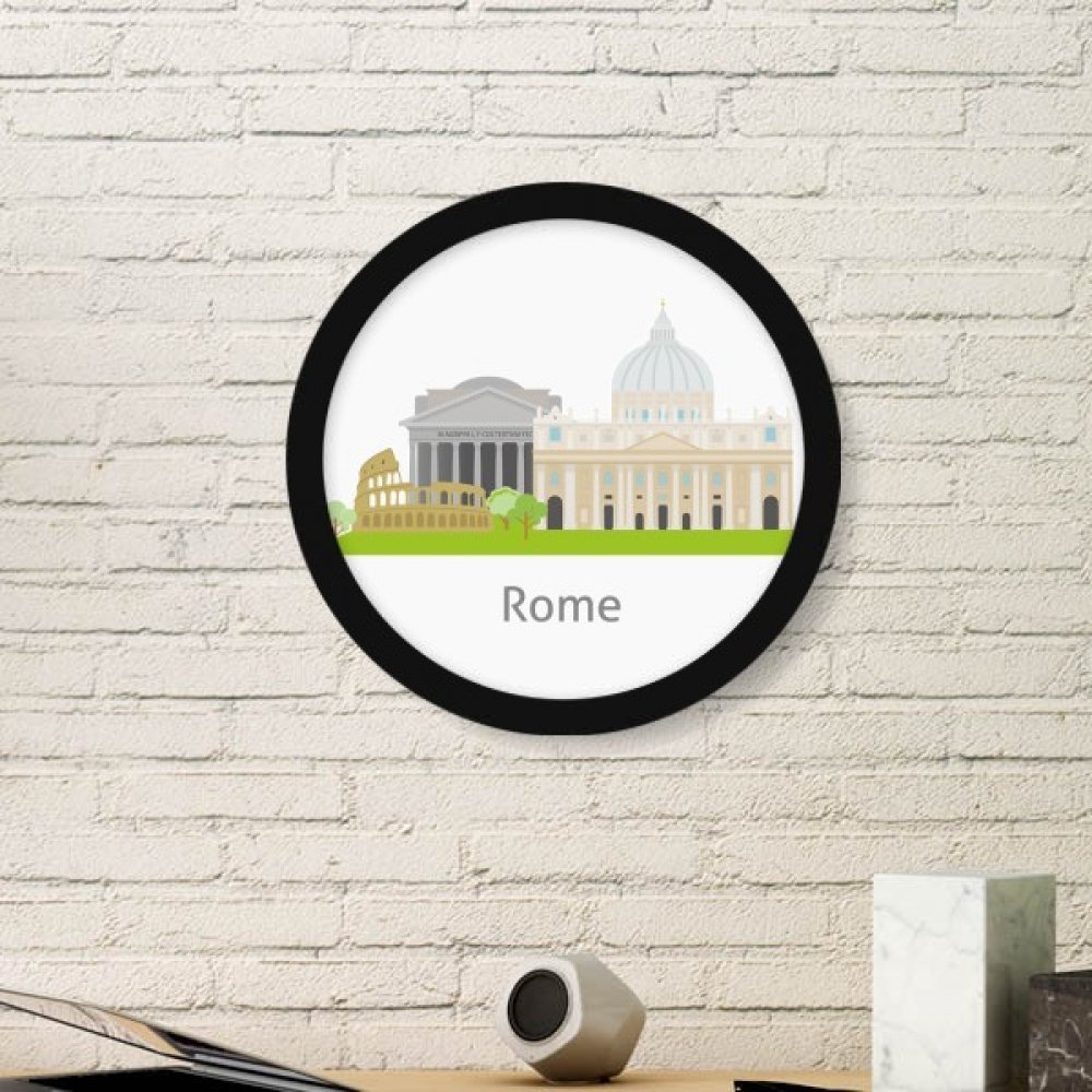 Art prints Italie Rome cadre photo paysage finition noir medium
