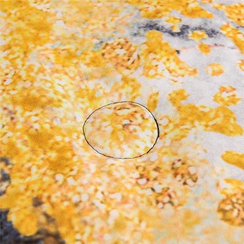 Miniatura 9 de Sisher Edredón de mármol para cama King, edredón suave con estampado de montaña ardiente con 2 fundas de almohada, juego de ropa de cama gris retro