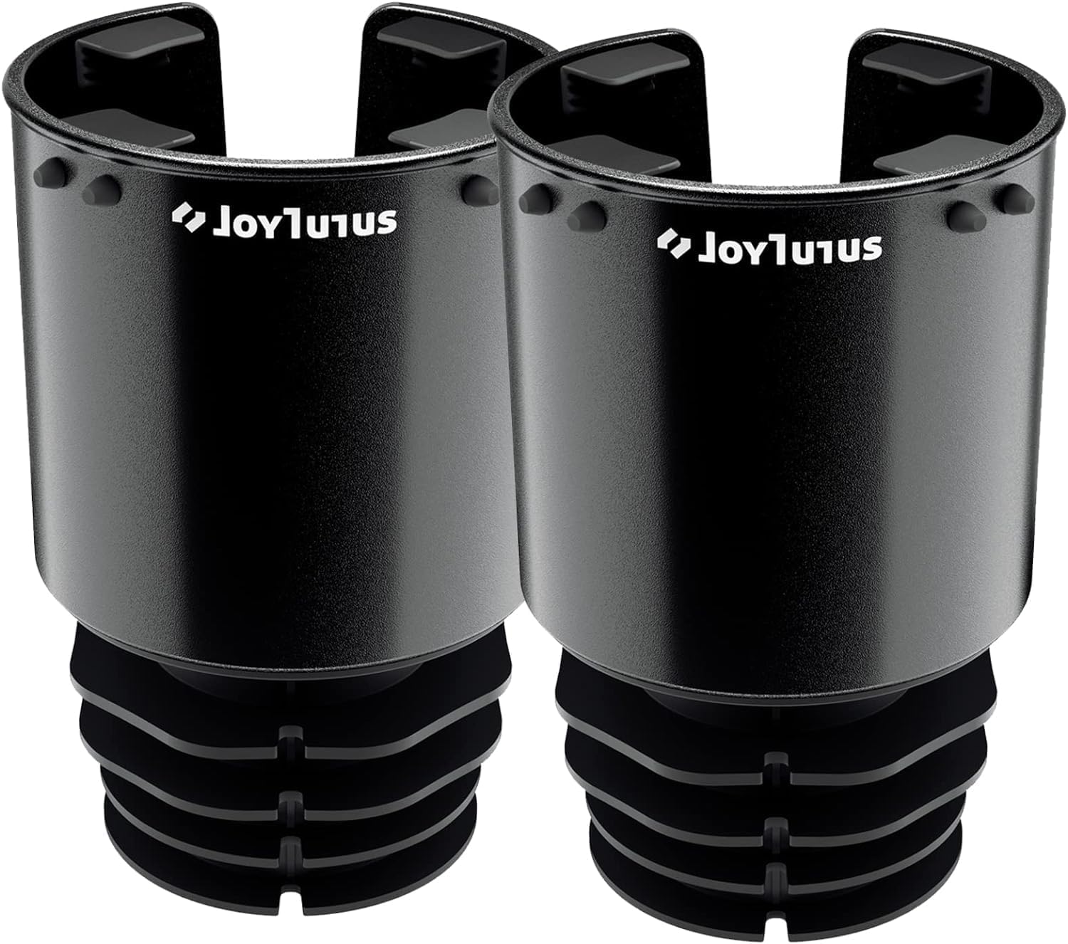 JOYTUTUS Cup Holder Expander for Car, 2 Pack Car Cup Holder Expander Compatible with YETI, Hydro Flask, Large Car Cup Holders Hold 18-40 oz Bottles and Mugs, Universal Car Cup Holder Adapter