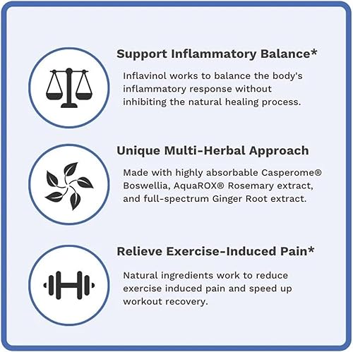 Miniatura 4 de Inflavinol | Suplemento de apoyo articular | con jengibre, garra de diablo (con harpagósidos), Boswellia serrata (como Casperome®) y romero (como