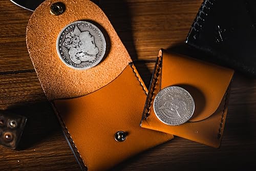 Miniatura 5 de Ellusionist Bolsa de bolsillo para monedas domina el arte de la desaparición de monedas y la producción  Diseño elegante y engañoso  Magia a tu
