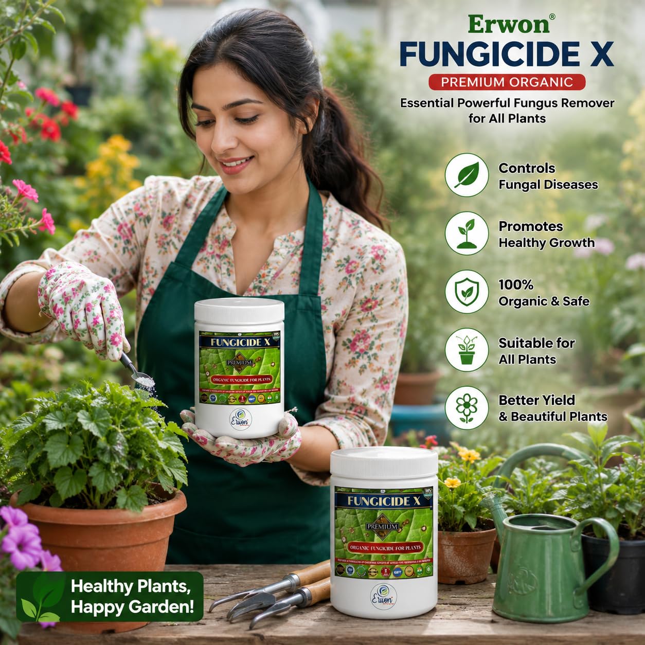 Erwon Fungus Remover X - Organic Plant Protection -3