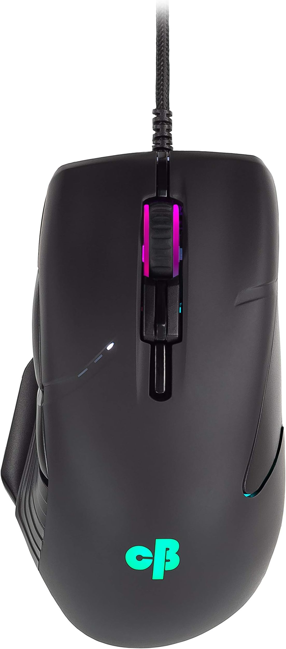Cosmic Byte Equinox Beta 6200DPI 9 Button Gaming Mouse, Pixart PAW3327 Sensor, Spectra RGB Lighting with Software (Black)