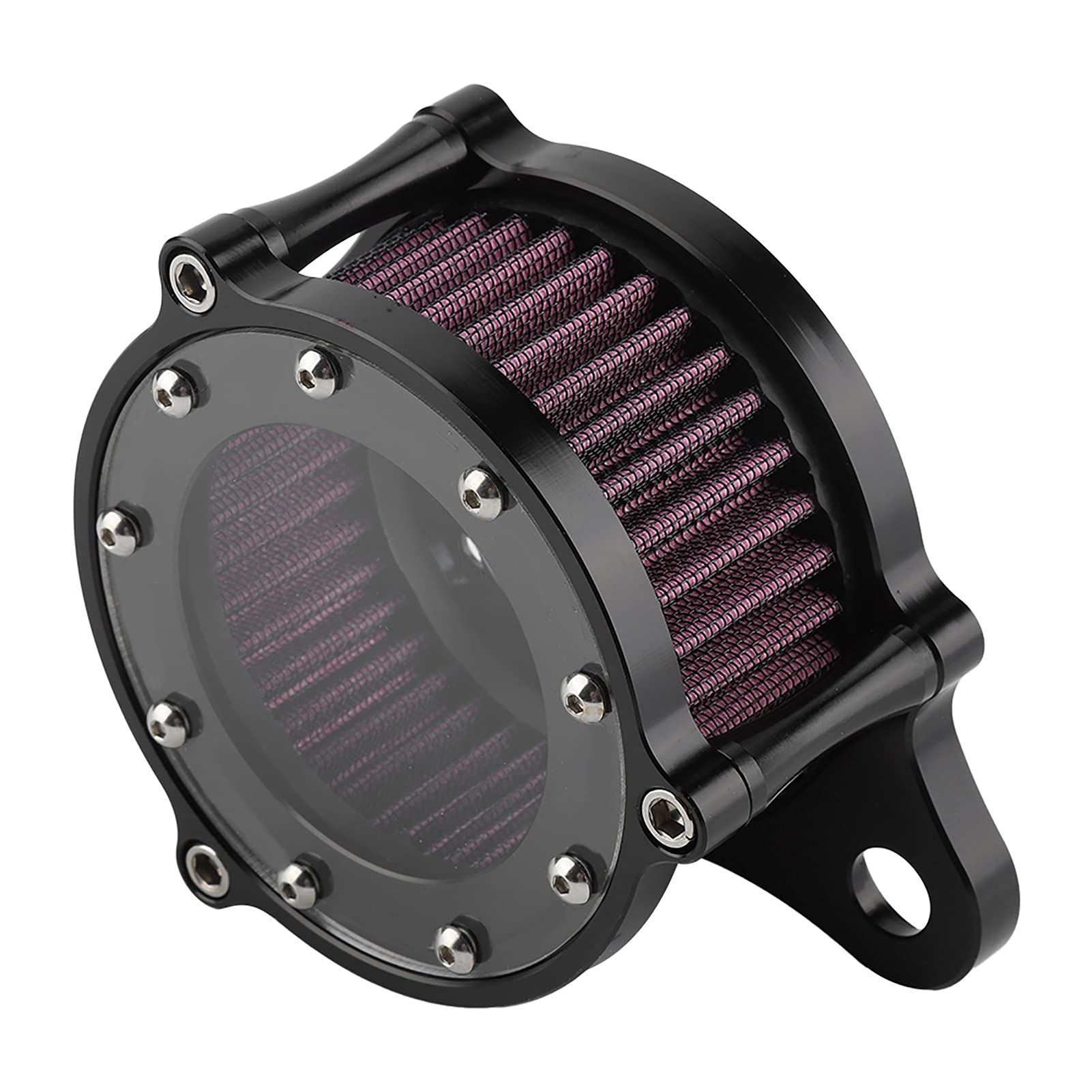 Elerose Filtro de Aire de la Motocicleta, Filtro de Aire del Sistema de Filtro de Admisión de Control Digital Computadora Se adapta a Sportster XL883 XL1200 2004-2016