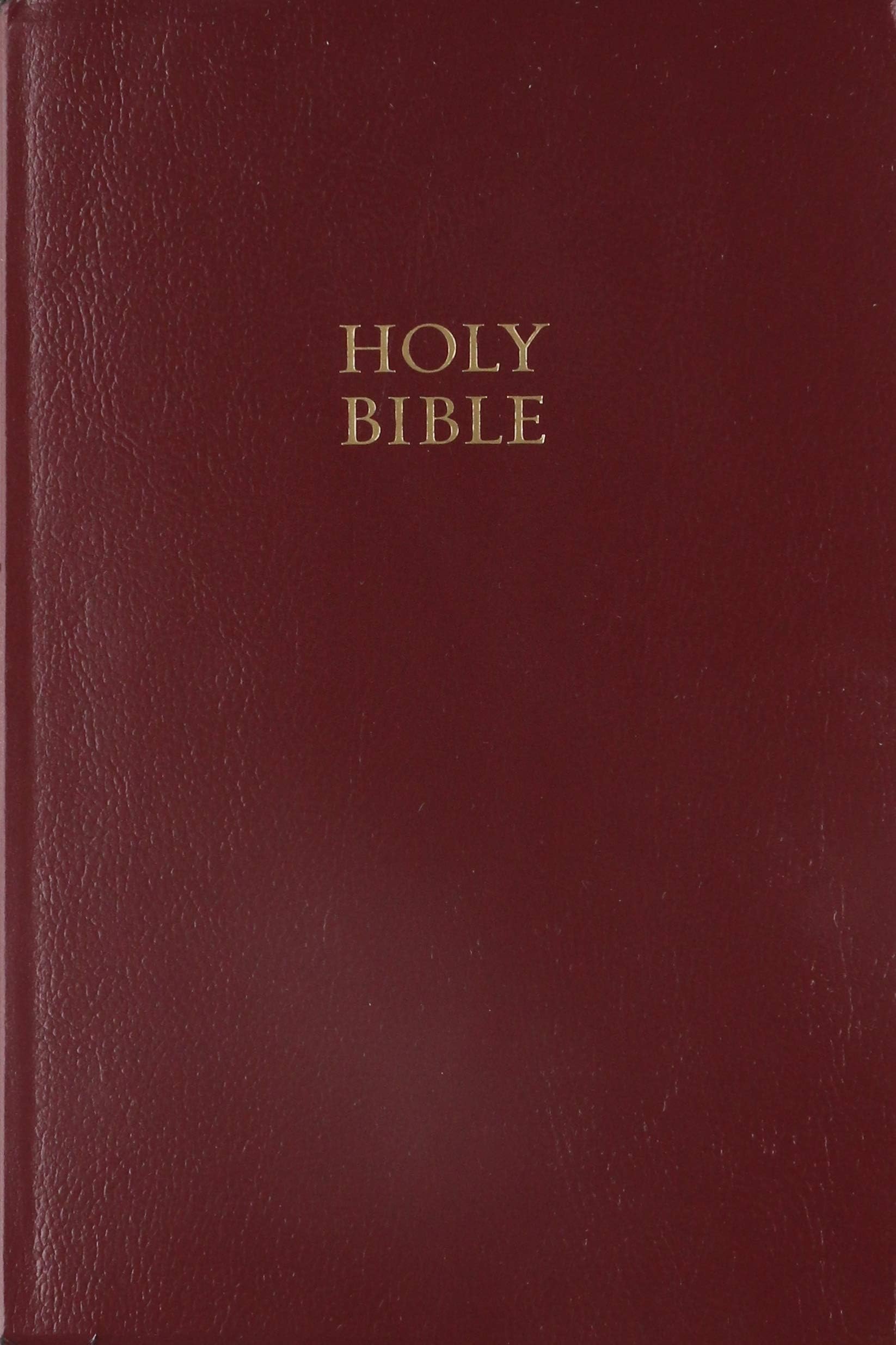 KJV, End-of-Verse Reference Bible, Giant Print, Leathersoft, Burgundy, Red Letter Edition