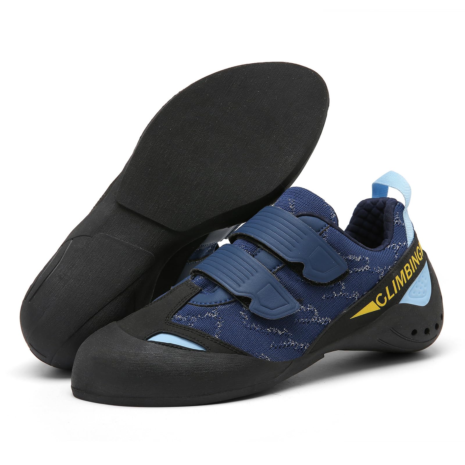 Pies De Gato para Hombre Y Mujer,Pies De Gato BáSicos,Zapatos De Entrenamiento De Escalada,Protegido De Rocas Y Objetos Punzantes,Adecuado para Principiantes Y Escalada En Interiores