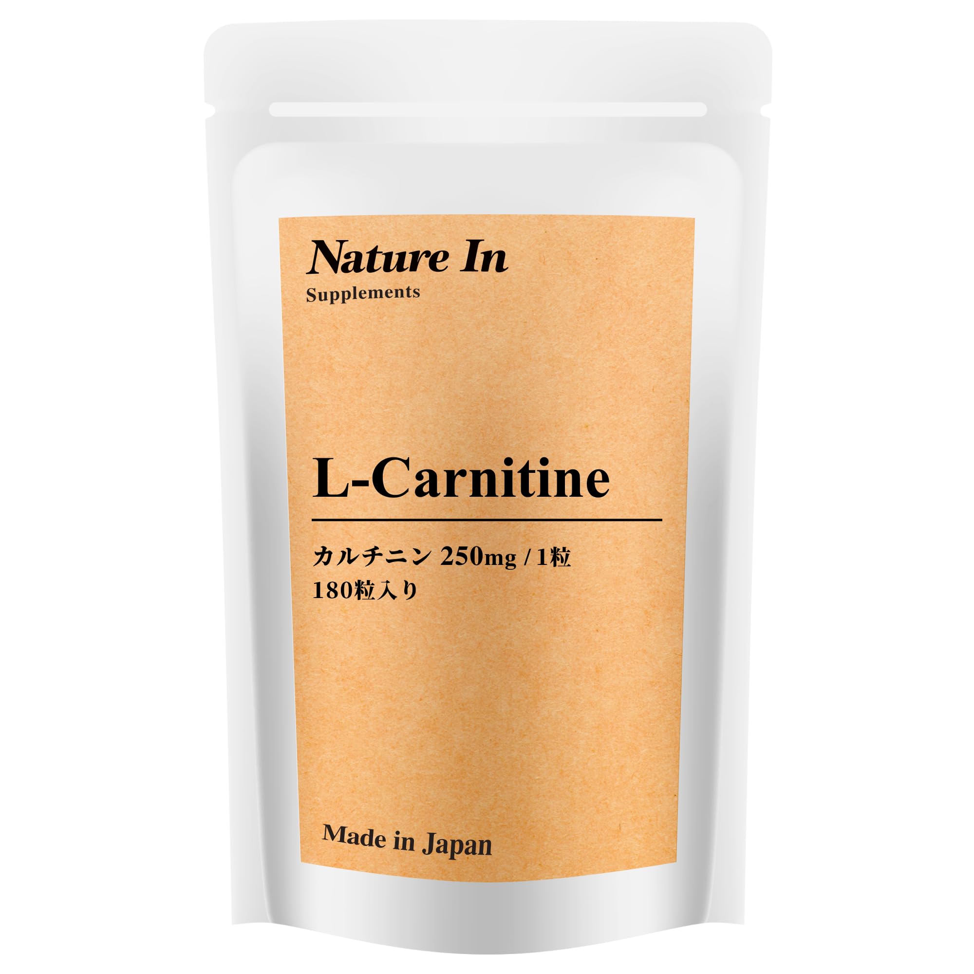 Amazon | L-カルニチン 3ヶ月分 180粒（1粒250mg×180粒）45000mg配合