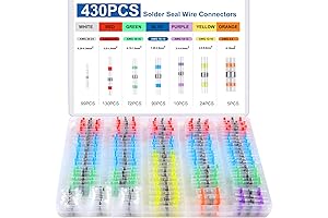 Cooclensportey Solder Seal Wire Connectors butt connectors with solder