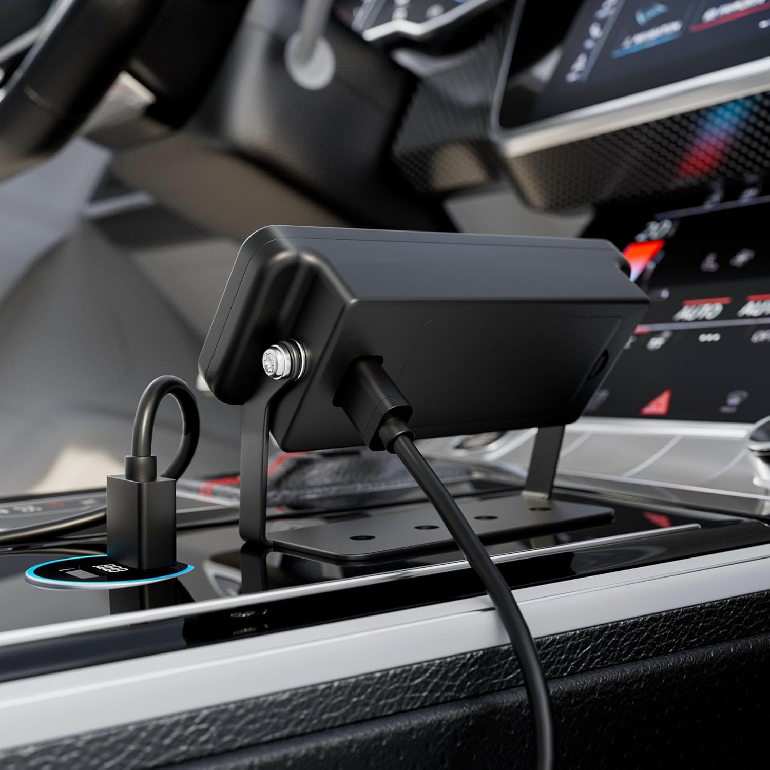 Wireless 4 Gang Switch Panel,Multifunction Remote Control Offroad Light Waterproof Switch Panel,with Universal Circuit IC Control System for 12V-24V Truck SUV ATV UTV Car etc