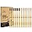 Isshah Biodegradable Eco-Friendly Natural Bamboo Charcoal Toothbrushes, FSC Certified and PETA Approved - 12 Count