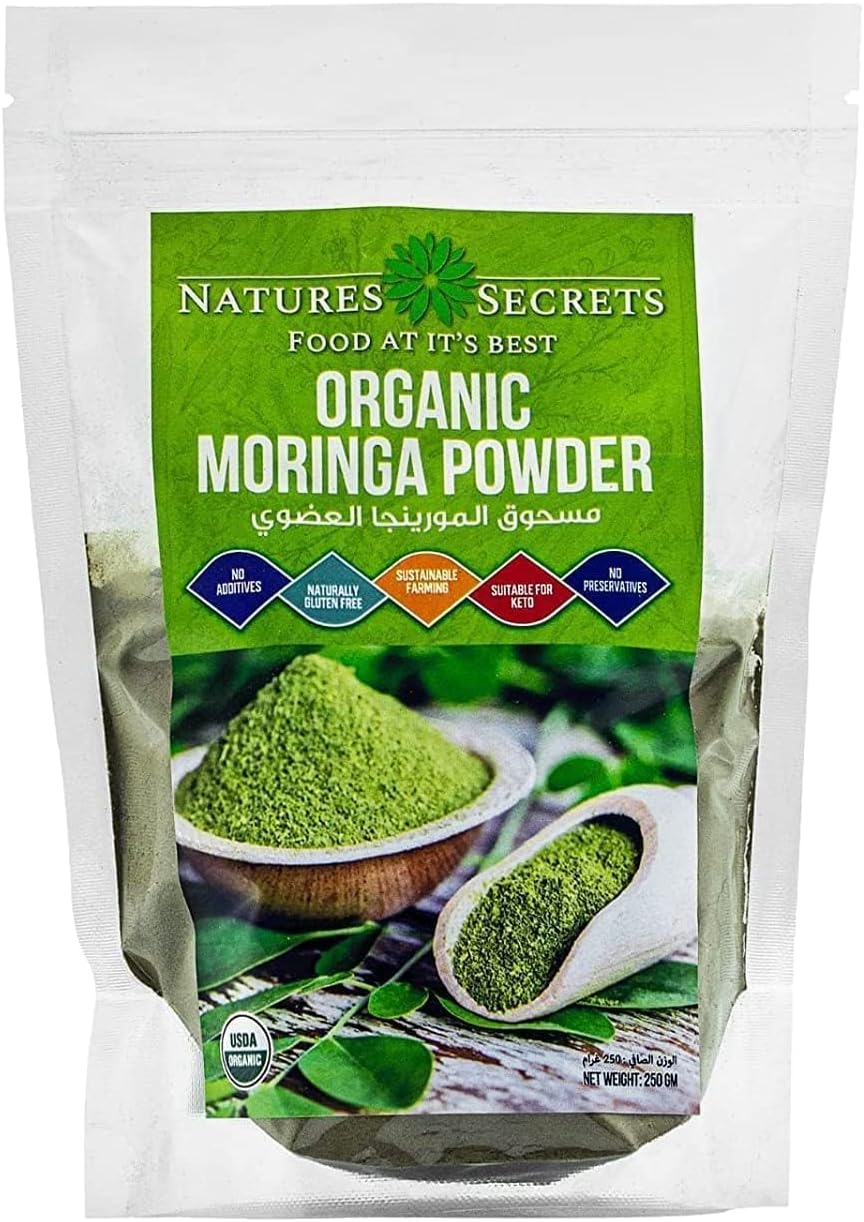 Nature'S Secrets Organic Moringa Powder 250 grams