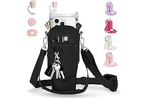 Linmaya Water Bottle Carrier Bag: Guard Your Stanley Tumbler, Phone, and More