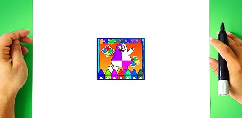 Coloring Book Puzzle the grim