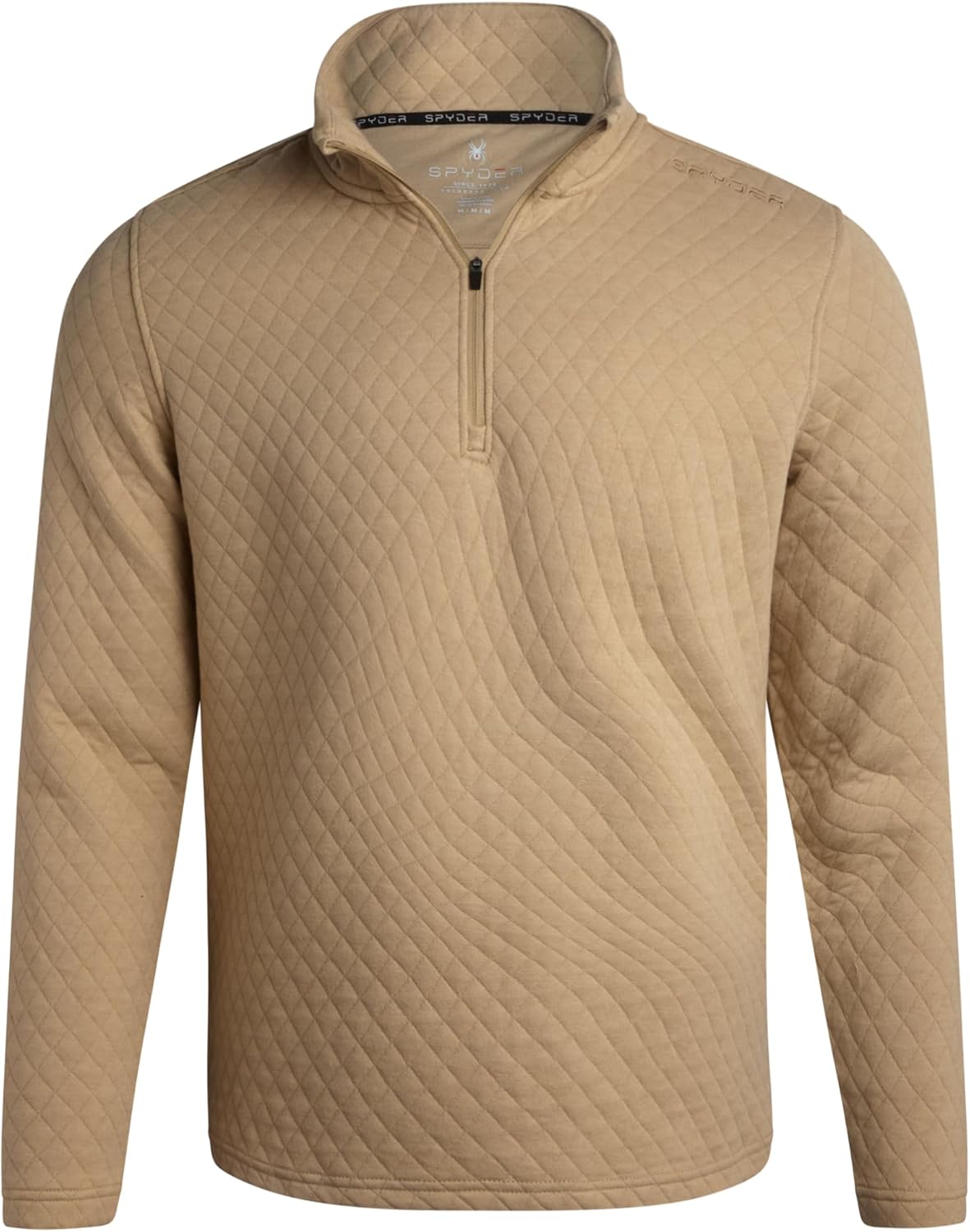 Spyder Mens Quarter Zip Pullover Sweatshirt - Lightweight Soft Fleece Athletic Pullover - Gym & Running Sweatshirts for Men